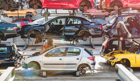 A reciclagem de carros no Brasil