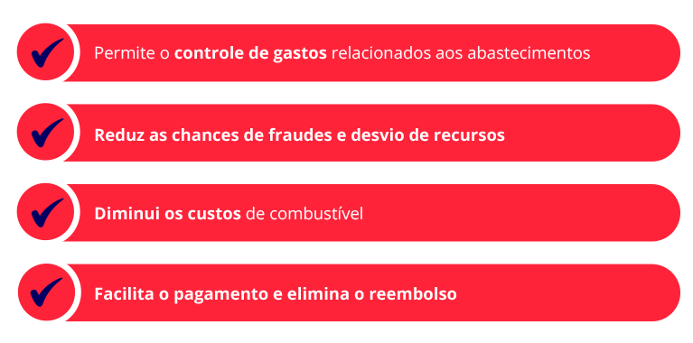 Benefícios do cartão combustível