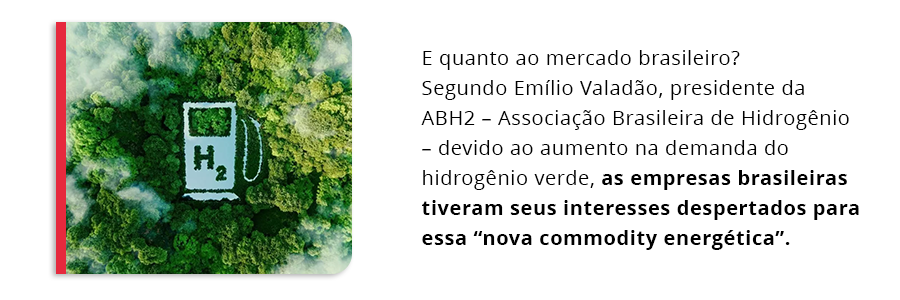 Citação sobre hidrogênio verde