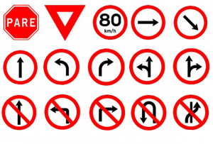 Você sabe o que significam as cores das placas de trânsito?